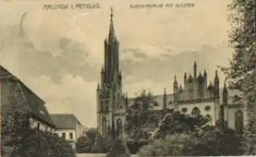 17213 Malchow, Klosterkirche und Kloster o 23.7.1925