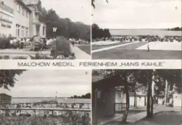 17213 Malchow, Meckl. Ferienheime Hans Kahle o ca. 1975