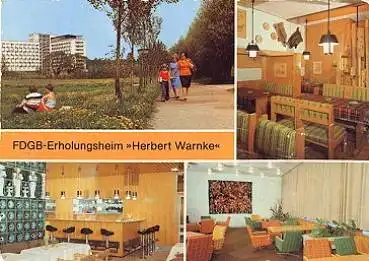 17192 Klink FDGB-Erholungsheim "Herbert Warnke" o ca. 1970
