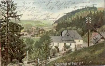 08538 Rosenthal Pirk Vogtland Weischlitz o 11.9.1909