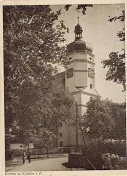 08538 Kürbitz Kirche * ca. 1950