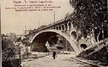 08523 Plauen Friedrich-August-Brücke * ca. 1910