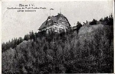08523 Plauen Tennerahöhe Unterkunftshaus des Vogtländischen Touristen-Vereins o 7.3.1937