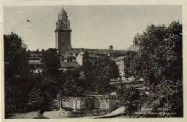 Plauen Vogtland Isidora-Schmidt-Brunnen o 9.8.1932