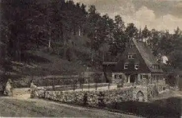 08355 Rittersgrün Bezirks-Jugendherberge o 29.08.1927 Bahnpost Werdau - Annaberg, Zug Nr. 1937