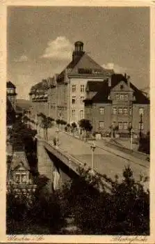 08371 Glauchau Scherbergbrücke * ca. 1930