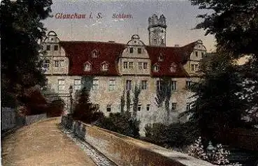 08371 Glauchau Schloss gebr. ca. 1925