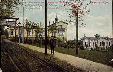 08393 Meerane Ferien-Kolonieheim der Meeraner Fechtschule o 30.6.1906