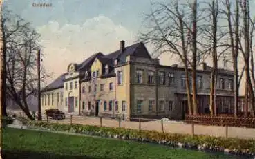 08396 Grünfeld Gasthaus Waldenburg gebr. ca. 1910