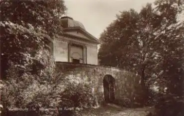 08396 Waldenburg Mausoleum im Park o 9.7.1927
