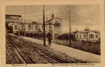 08393 Meerane Ferien Kolonienheim der Meeraner Fechtschule o 10.7.1922