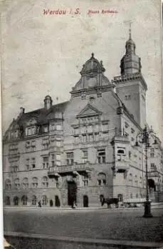 08412 Werdau Neues Rathaus o ca. 1910