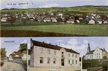 08491 Limbach Gasthof zum Löwen * ca. 1930