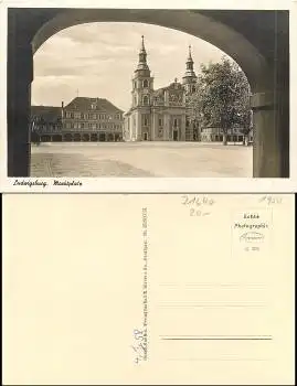71640 Ludwigsburg Marktplatz *ca.1950