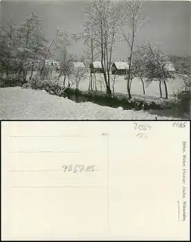 71364 Winnenden im Schnee Echtfoto *1915