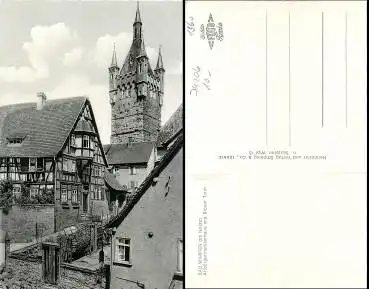 74206 Bad Wimpfen Blauer Turm Altbürgermeisterhaus *1960