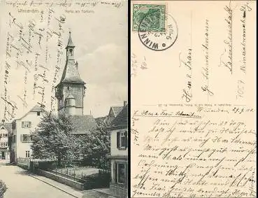 71364 Winnenden Torturm  o 29.9.1913