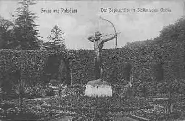 Potsdam Bogenschütze im Sicilianischen Garten o 2.6.1907