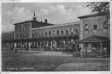 Augsburg Hauptbahnhof o 11.6.1935