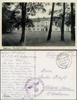 34369 Hofgeismar Manteuffel Kaserne Feldpost Nachrichten Ers. Abt. 9 o 12.5.1940