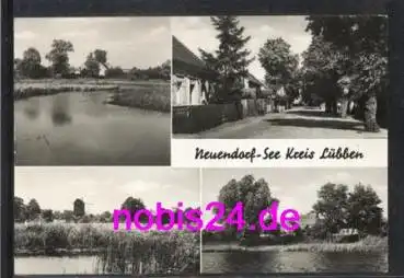 15910 Neuendorf bei Lübben See *ca.1980