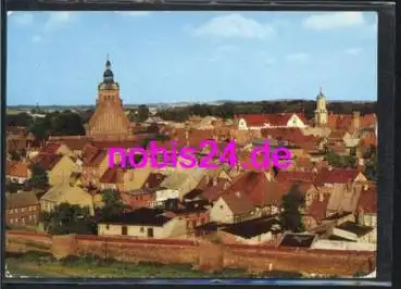 16909 Wittstock Dosse mit Kirche o ca.1985