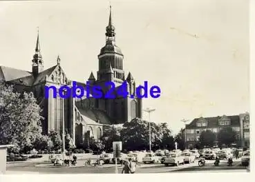 Stralsund Marienkirche Leninplatz *ca.1981