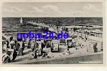 18225 Kühlungsborn Strand o 1957