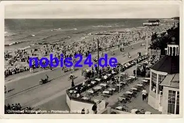 18225 Kühlungsborn Promenade und Strand o 1943