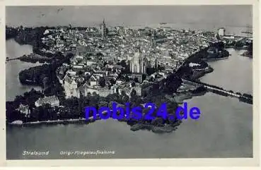 Stralsund Luftbildaufnahme o 1936