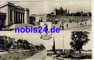 17454 Zinnowitz Mehrbildkarte o 1957
