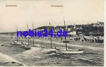 17454 Zinnowitz Strandpartie *ca.1920