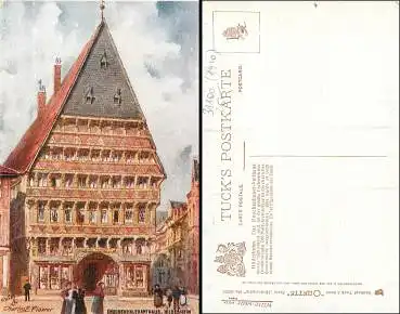 31100 Hildesheim Tucks Oilette Charles E Flower Knochenhauser-Amtshaus *ca.1910