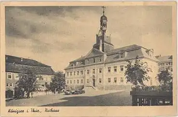 07426 Königsee Thüringen Rathaus * ca.1940