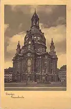 Dresden Frauenkirche o 10.3.1938