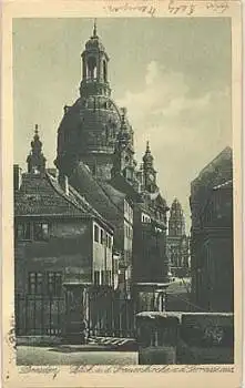 Dresden Münzgasse Frauenkirche o 2.6.1925
