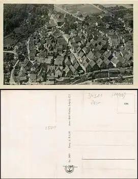 34311 Naumburg Bezirk Kassel Fliegeraufnahme * ca.1940