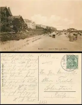 17429 Ostseebad Bansin Strand und Villen o  23.7.1911