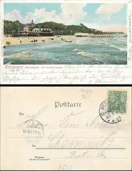 17424 Seebad Heringsdorf Strand-Casino o 23.6.1901