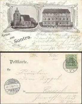 36205 Sontra Hessen Jugendstil o 22.8.04