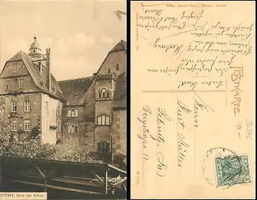 36396 Steinau an der Strasse Schloss o ca.1910