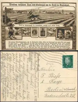 21614 Buxtehude Wettlauf Haase und Igel o 22.4.1931