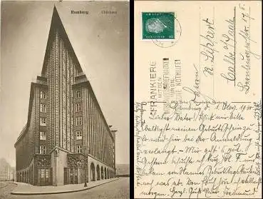 Hamburg Chilehaus o 1.10.30