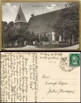 29574 Ebstorf Kreis Uelzen Kirche o 14.7.1928