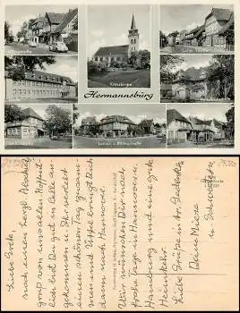 29320 Hermannsburg gebr. ca.1950