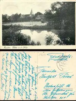 29633 Munster Partie a.d. Oertze Feldpost Lagerstempel o 6.9.40