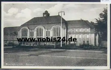 27580 Wesermünde Bahnhof * um 1930