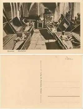 Bremen, Bleikeller mit offenen Särgen * ca.1930 
