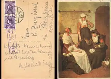 76359 Frauenalb Landpoststempel 17a o 24.8.1946