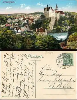 72488 Sigmaringen o 29.8.1911